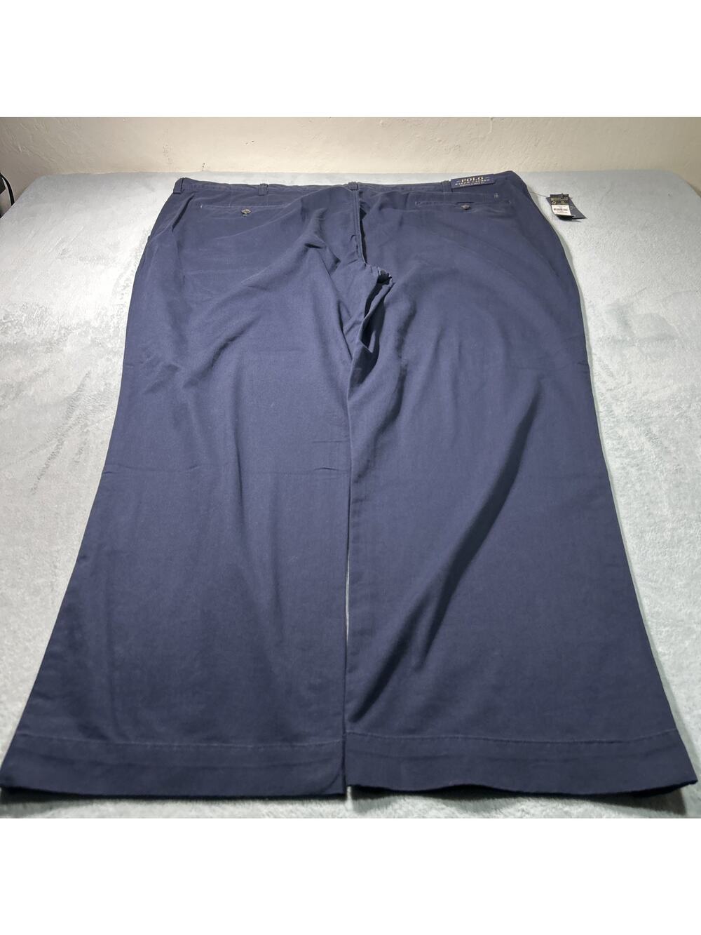 NWT Polo Ralph Lauren Beyond Baggy Chino Action Slack Pants 48x30 Loose Wide Leg